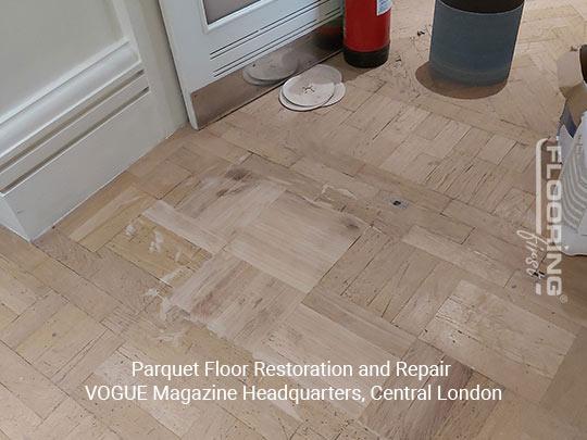 Parquet floor restoration and repair in Central London
