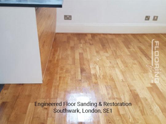 Engineered floor sanding & restoration in Southwark 5
