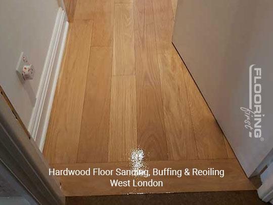 Floor sanding, buffing & reoiling in West London 2