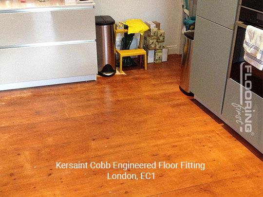 Kersaint Cobb engineered floor fitting in Central London