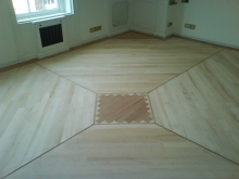 Parquet Repairs - Fireplace Extension 