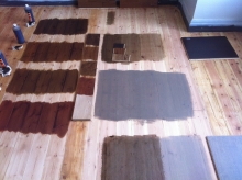 Floor Boards Repairs - Fireplace Extension 