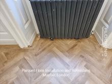 Parquet floor installation and refinishing in Mayfair 7
