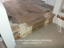 Wood floor repair, sanding & refinishing in Leyton