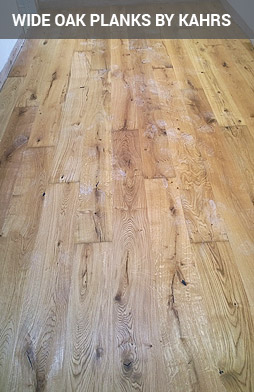 Oak flooring by Kahrs