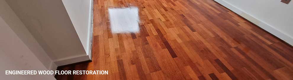 Engineered wood floor restoration