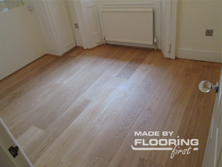 Floor fitting project in East End