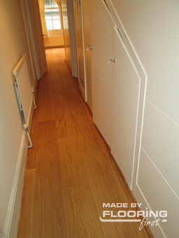 Floor fitting project in Forest Gate