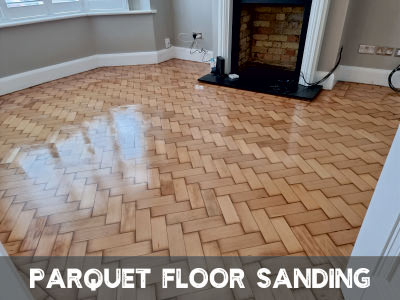 Parquet floor sanding in London