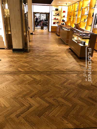 Floor sanding & fitting for retail & showrooms