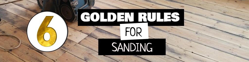 Floor sanding rules