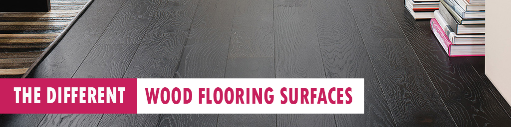 Different floor surfaces