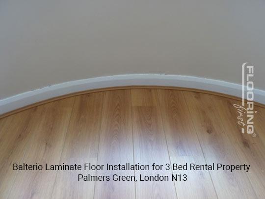 Balterio laminate floor installation for 3 bed rental property in Palmers Green 1