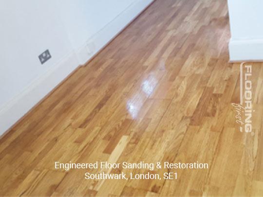 Engineered floor sanding & restoration in Southwark 3