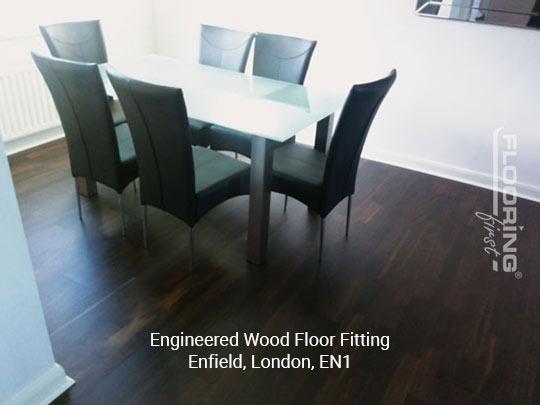 Engineered wood floor fitting in Enfield 3