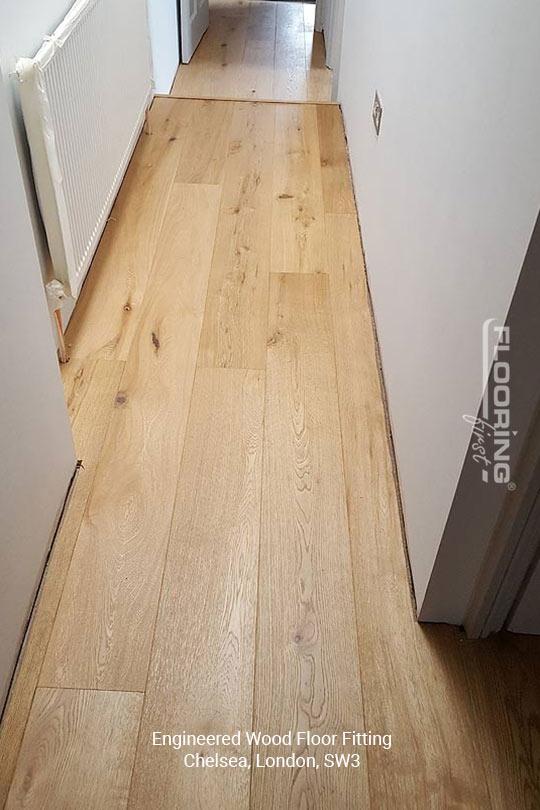 Engineered wood floor fitting in Chelsea 5