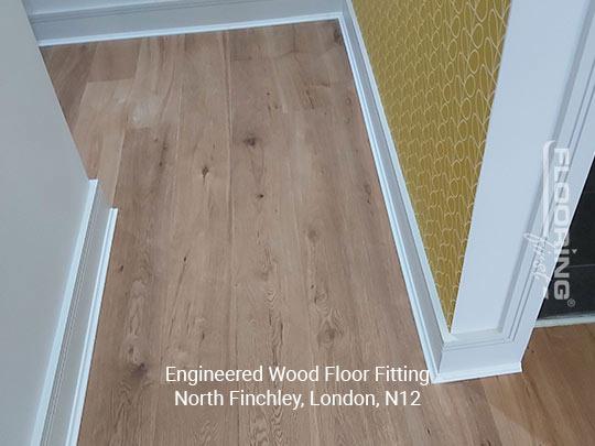 Engineered wood floor fitting in North Finchley