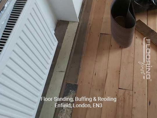 Floor sanding, buffing & reoiling in Enfield 1