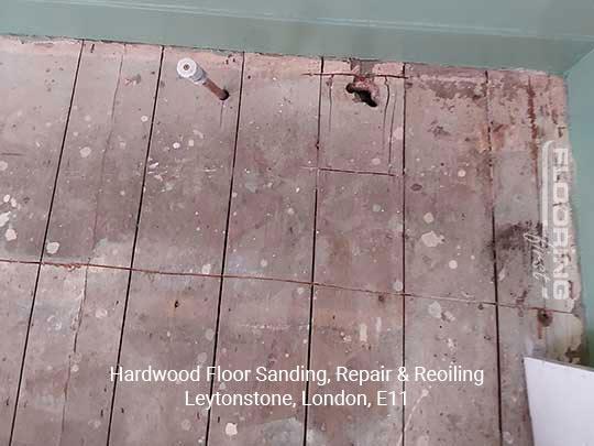 Hardwood floor sanding, repair & reoiling in Leytonstone