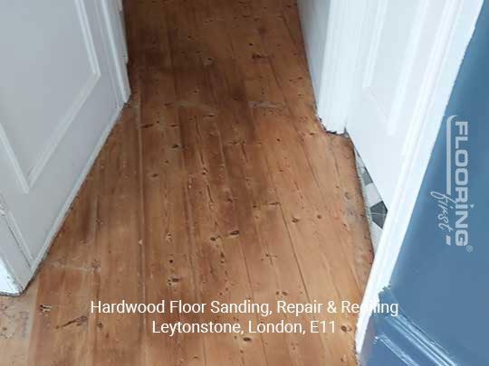 Hardwood floor sanding, repair & reoiling in Leytonstone 1