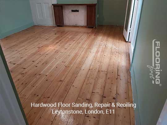 Hardwood floor sanding, repair & reoiling in Leytonstone 8