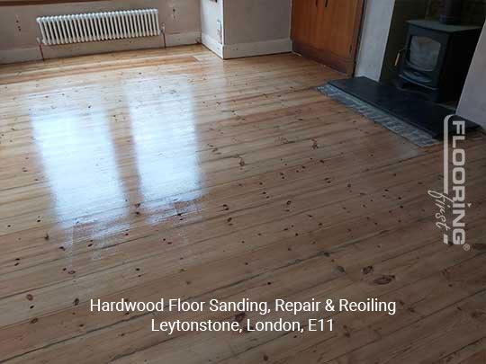 Hardwood floor sanding, repair & reoiling in Leytonstone 9