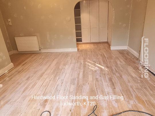 Hardwood Floor Sanding and Gap Filling in Tadworth 2