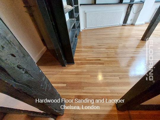 Hardwood floor sanding and lacquer in Chelsea 4