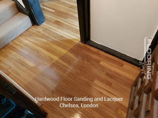 Hardwood floor sanding and lacquer in Chelsea 5