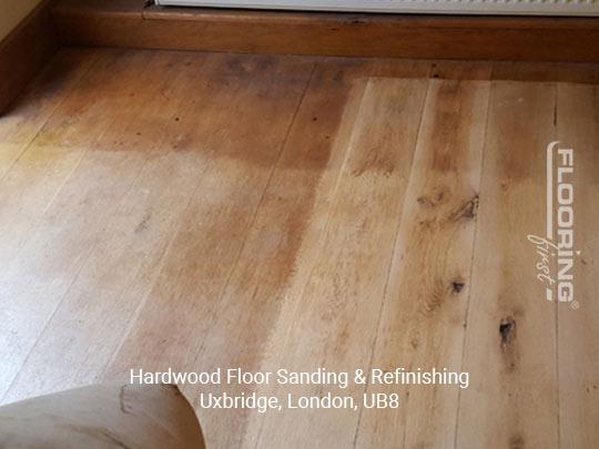 Hardwood floor sanding and refinishing in Uxbridge