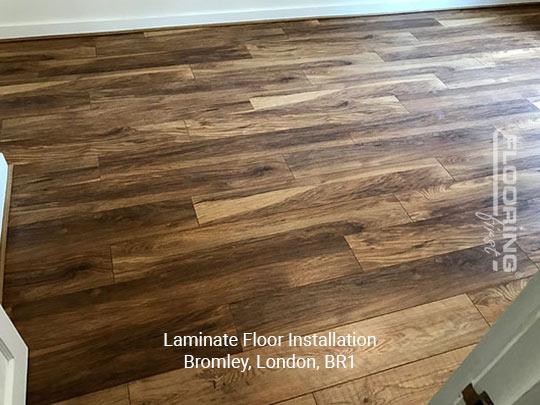 Laying laminate flooring in Bromley