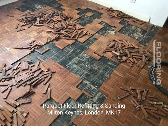 Parquet floor refitting & sanding in Milton Keynes 1