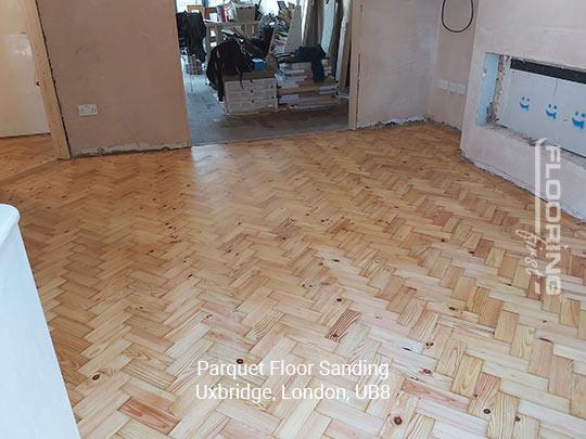 Parquet floor sanding & restoration in Uxbridge 4