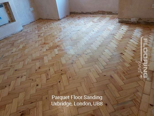 Parquet floor sanding & restoration in Uxbridge 5