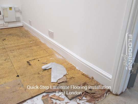 QuickStep Laminate Flooring Installation in East London 1