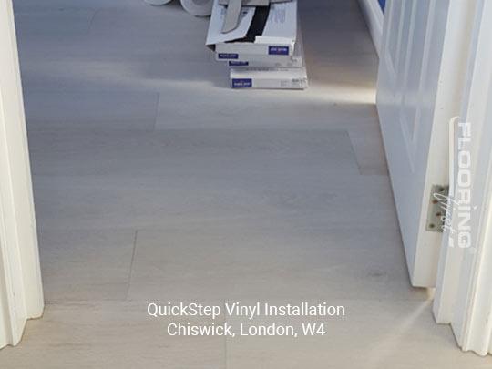 QuickStep vinyl installation in Chiswick 3
