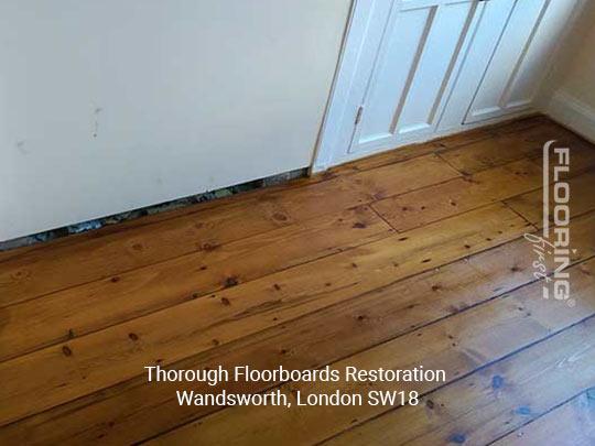 Thorough floorboards restoration project in Wandsworth 4