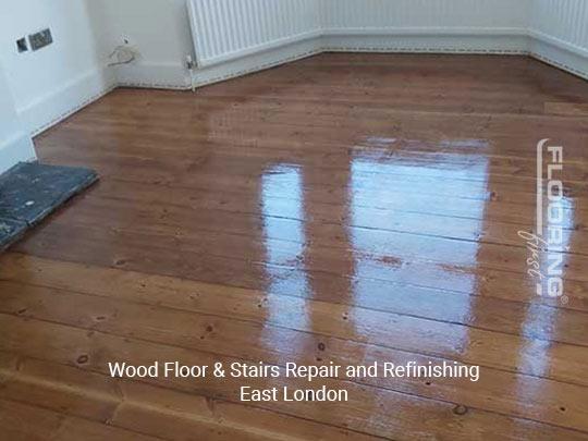 Wood floor & stairs repair and refinishing in East London 5
