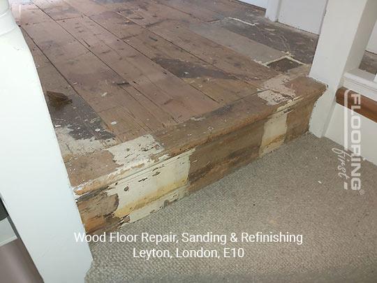 Wood floor repair, sanding & refinishing in Leyton