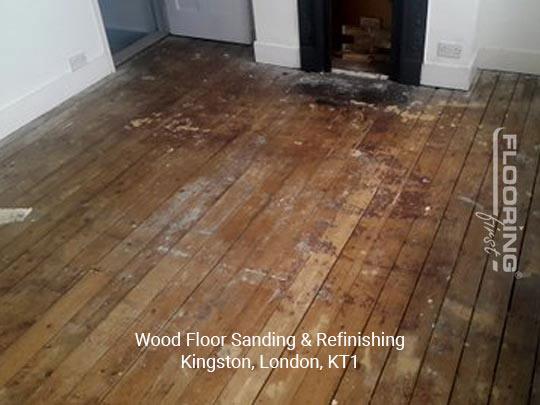 Wood floor sanding & refinishing in Kingston