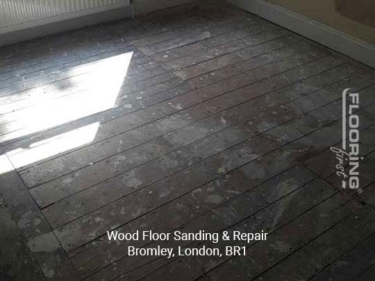 Wood floor sanding & repair in Bromley