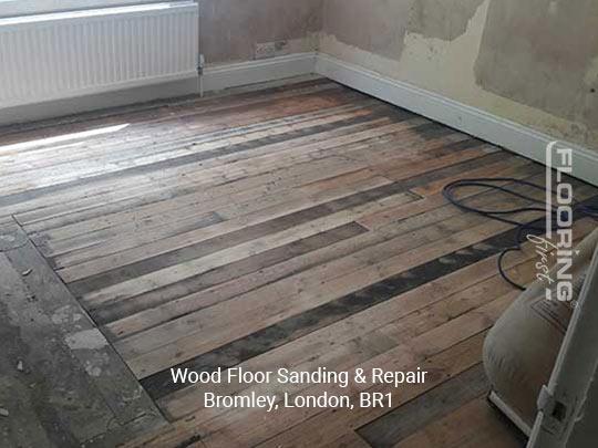 Wood floor sanding & repair in Bromley 2