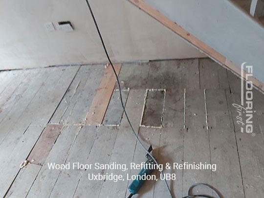 Wood floor sanding, refitting & refinishing in Uxbridge 1