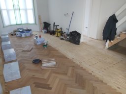 Fitting Parquet in SE15 in Stratford
