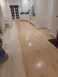 Engineered Wood Floor Sanding & Restoration in Clapham, SW9 in Stockwell, Brixton