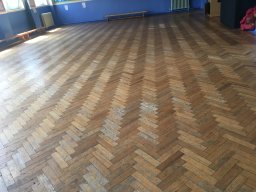 Parquet Sanding and Restoration in N2
