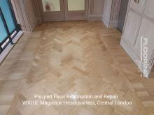 Parquet floor restoration and repair in Central London 3