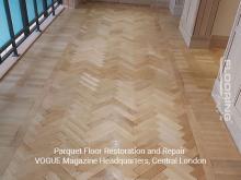 Parquet floor restoration and repair in Central London 4