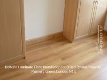 Balterio laminate floor installation for 3 bed rental property in Palmers Green 2
