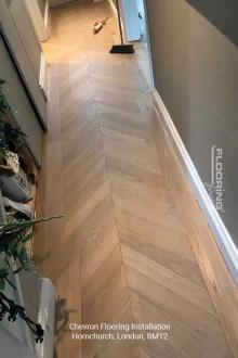 Chevron Flooring Installation in Hornchurch, RM12 - 2